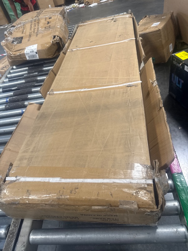 Photo 1 of 20' x 40' Heavy Duty Metal Carport with Galvanized Steel Roof, Tall Metal Carport Kits Garage for Tractors, Trucks, Boats, Cars, Heavy Duty MetalRoof Carports with Enhanced Base *** IT'S ONLY ONE BOX. IT'S UNKNOWN HOW MANY BOXES ARE MISSING. ***