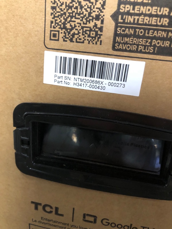 Photo 1 of TCL 85-Inch Class QM8K Series QD-Mini LED 4K UHD Google Smart TV Next Generation Mini-LED TV - QLED, 144hz, 288hz VRR, No Bezel Design, Unrivaled Picture Quality, Ai Processing (85QM8K, 2025 Model)