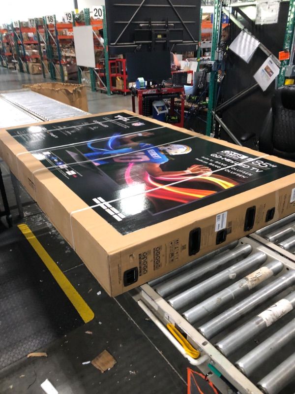 Photo 1 of TCL 85-Inch Class QM8K Series QD-Mini LED 4K UHD Google Smart TV Next Generation Mini-LED TV - QLED, 144hz, 288hz VRR, No Bezel Design, Unrivaled Picture Quality, Ai Processing (85QM8K, 2025 Model)