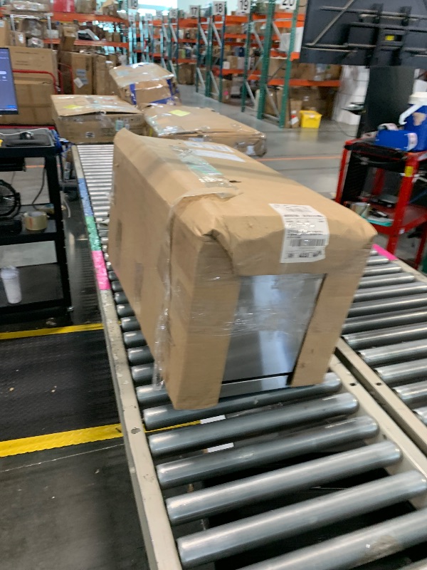 Photo 1 of ***PARTS ONLY UNTESTED******EUHOMY Commercial Under Counter Nugget Ice Maker Machine, 66Lbs/Day, Bulit-in Freestanding Ice Maker with Gravity Drainage, Self-Cleaning & 24H Timer Ice Machine, for Commercial & Home Use(Silver)
