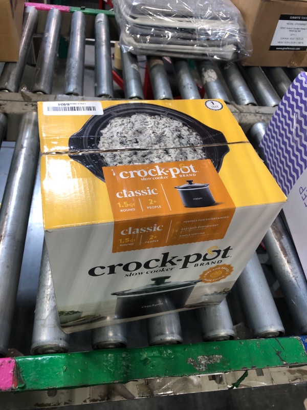 Photo 1 of Crockpot SCR151-NP Slow Cooker Small Black