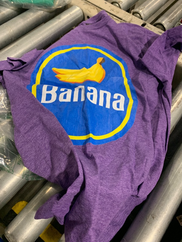 Photo 1 of ***similar***Pretend I'm A Banana Sticker DIY Halloween Costume**** purple*8*** T-Shirt