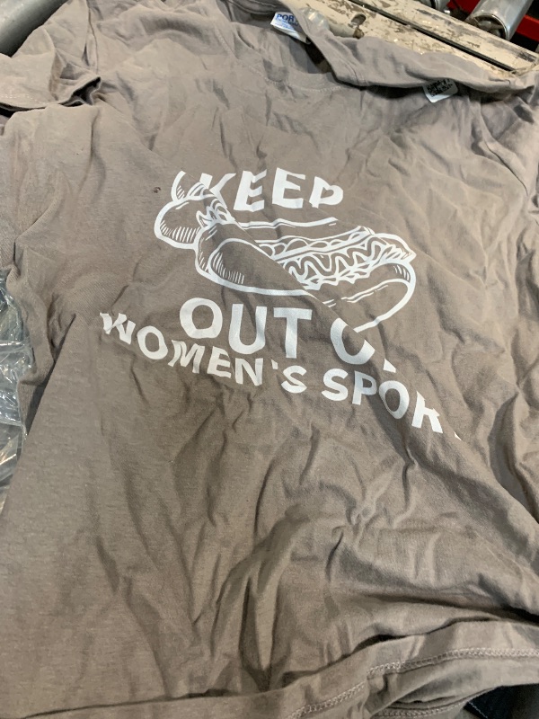 Photo 1 of ****similar***Grey***keep hotdog out of women's sports funny quotes T-Shirt