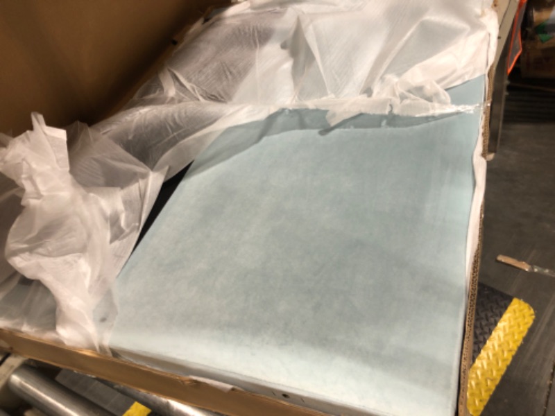 Photo 1 of ** box 1/2
Merax Twin Size Upholstered Daybed with Trundle Bed and Wood Slat, Light Blue Velvet Sleeper Sofa Bed, No Box Spring Needed