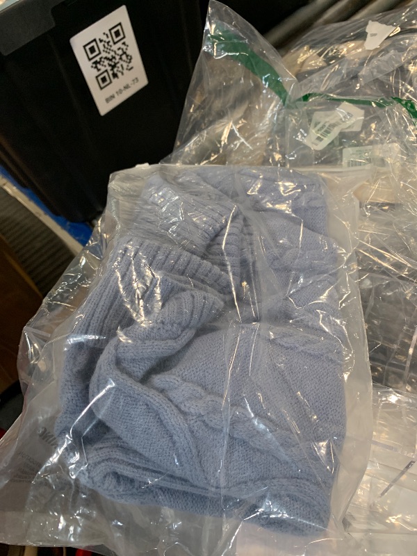 Photo 1 of ** BLUE**
Queenmore Small Dog Pullover Sweater, Cold Weather Cable Knitwear, Classic Turtleneck Thick Warm Clothes for Chihuahua, Bulldog, Dachshund, Pug (White, X-Large)