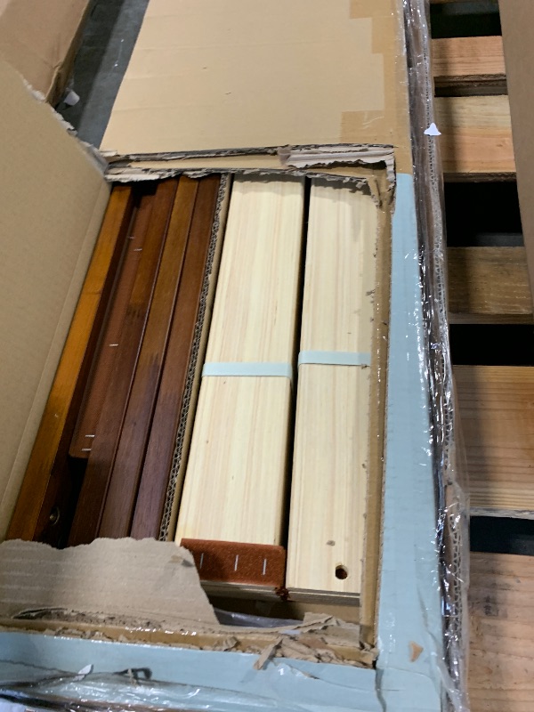 Photo 1 of Mellow Naturalista Classic 12-Inch Solid Wood Platform Bed | Wooden Slats, No Box Spring Needed, Easy Assembly | Twin, Espresso