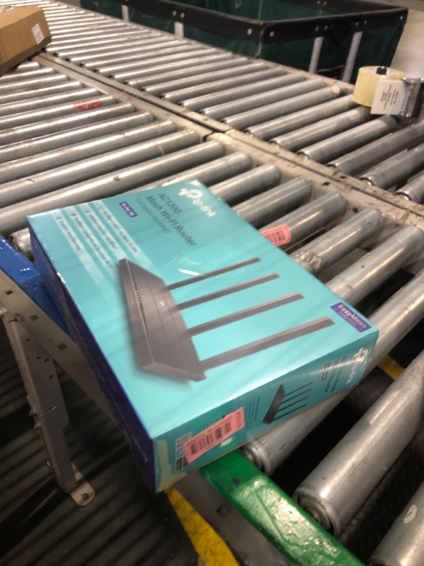 Photo 1 of ** SEALED
TP-Link AC1200 Gigabit WiFi Router (Archer A6) - Dual Band MU-MIMO Wireless Internet Router, 4 x Antennas, OneMesh and AP mode, Long Range Coverage