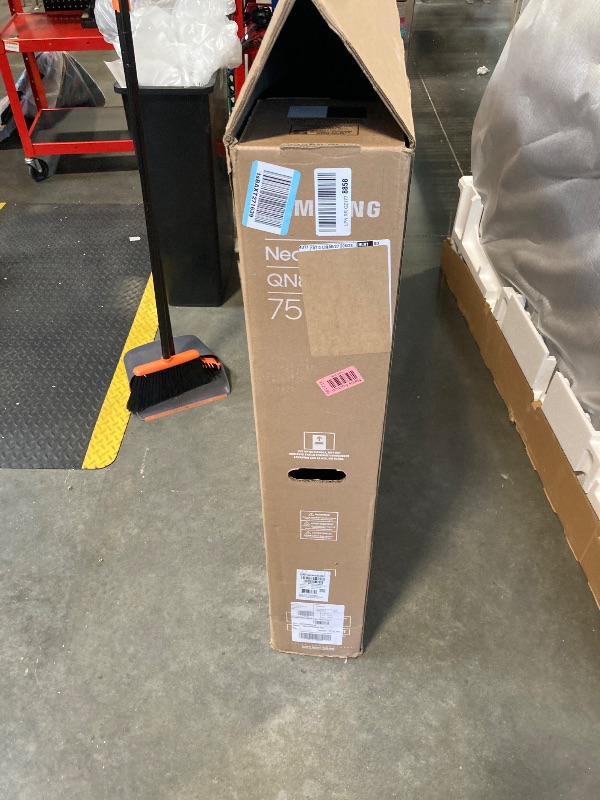 Photo 1 of ** USE FOR PARTS
Samsung 75-Inch Class QLED 4K QN85D Series Mini LED, Neo Quantum HDR Smart TV w/Dolby Atmos, Object Tracking Sound Lite, Real Depth Enhancer Pro, Alexa Built-in (QN75QN85D, 2024 Model)