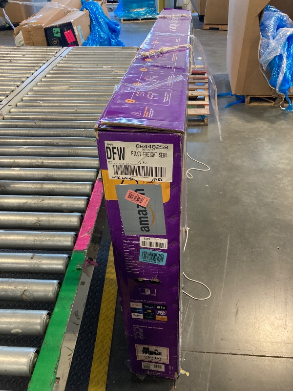 Photo 1 of ** USE FOR PARTS
Roku Smart TV – 75-Inch Plus Series 4K QLED RokuTV with Roku Voice Remote Pro, Dolby Vision, Striking 4K Resolution, Automatic Brightness, & Seamless Streaming – Live Local News & Sports