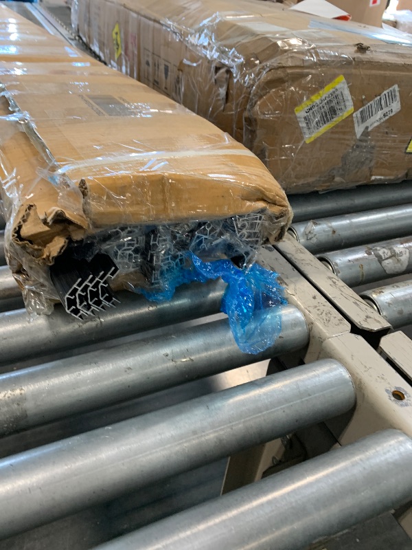 Photo 1 of **PARTIAL SET **Ball & Cast 8X8 FT Greenhouse for Outdoors,Double Sliding Door Polycarbonate Raised Plant Base with Drainage System & Galvanized Frame,Backyard Anchor Aluminum Heavy Duty Walk-in Green Houses,Black