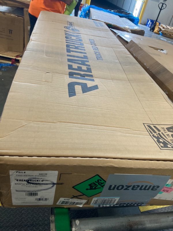 Photo 1 of ****Only the cover, missing hardware / installation equipment***
5.5FT Truck Bed FRP Hard Tri-fold Tonneau Cover for 2015-2025 Ford F-150 F150 5.5 feet Bed Cover
