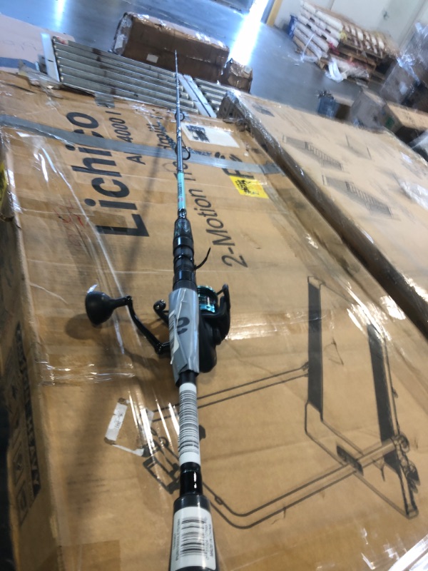 Photo 1 of ***BROKEN TIP AS IS NO RETURNS***********PENN 7’ Pursuit IV Fishing Rod and Reel (Size 4000) Inshore/Nearshore Spinning Combos, 7’, 1 Graphite Composite Fishing Rod with 5 Reel, Durable and Lightweight, Black/Seafoam Green, 2-Piece