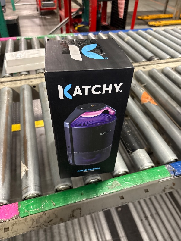 Photo 1 of ***missing power cord***
Katchy Indoor Insect Trap - Catcher & Killer for Mosquitos, Gnats, Moths, Fruit Flies - Non-Zapper Traps for Inside Your Home - Catch Insects Indoors with Suction, Bug Light & Sticky Glue (Black)