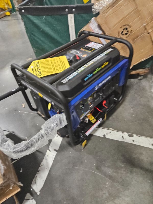Photo 1 of **looks like a new but open return**
Westinghouse 14500 Peak Watt Tri-Fuel Home Backup Portable Generator, Remote Electric Start, Transfer Switch Ready, Gas, Propane, and Natural Gas Powered