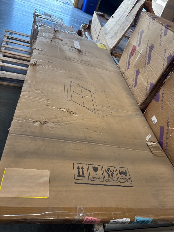 Photo 1 of **WILL NEED TRUCK FOR PICK UP**
Transolid BYPT608010L-BK-CB Brooklyn 58-60 in. W x 80 in. H Frameless Bypass Shower Door in Champagne Bronze Featuring Exclusive TrueMotion Technology with Low Iron Glass Glass