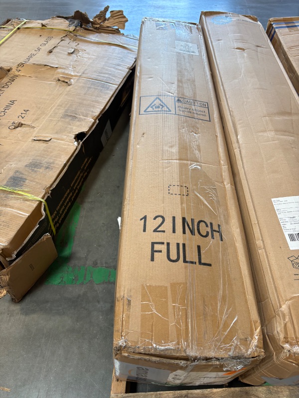 Photo 1 of **brand new-still vacuum sealed**
Full Size Mattress 12 Inch Hybrid Mattress in a Box with Bamboo Cover - Memory Foam Mattress with Memory Foam and Pocket Springs - Medium Firm Mattress with Pressure Relief