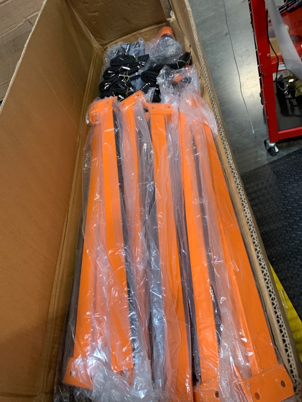 Photo 1 of UOKRR 4 Kayak Storage Rack, Freestanding Kayak Racks for Garage, Heavy Duty Adjustable Kayak Stand Indoor Outdoor Storage Rack for Kayaks, Canoes, Surfboard & Paddleboard (4 Levels with paddle hook)