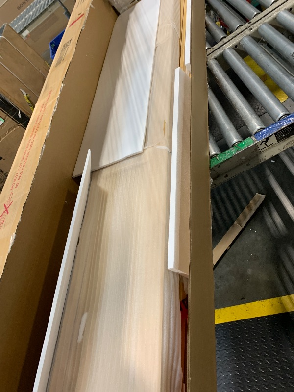 Photo 1 of **PARTIAL SET**Brisca Full Size Platform Bed with Underneath Storage and 2 Drawers,Solid Wood Bed Frame W/Wood Slats Support,for Apartment,Bedroom,Guest Room,Wood 
box 2/2