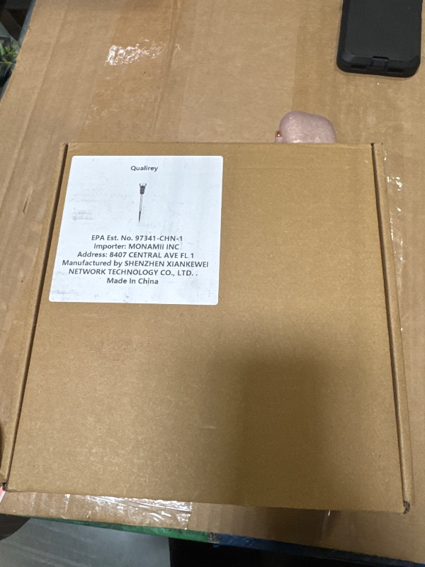 Photo 1 of Qualirey 4 Pack Solar Bug Zapper Outdoor Mosquito Waterproof LED Light Mosquito Repellent/Killer Bug Zapper for Indoor Outdoor Patio Yard