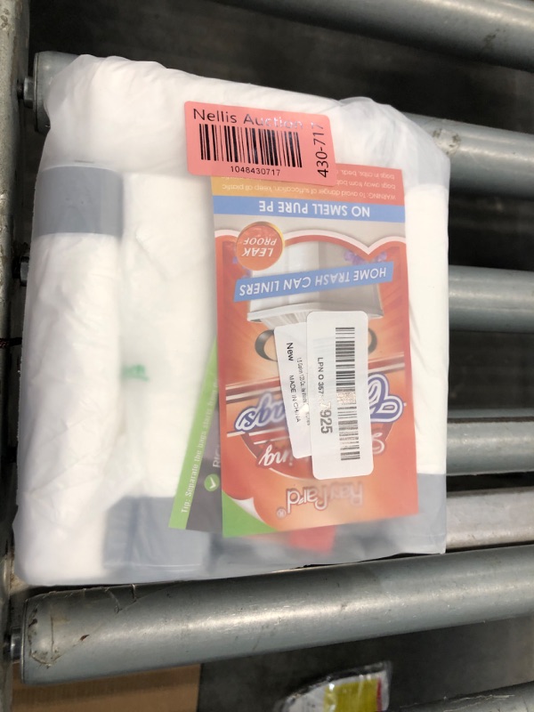 Photo 1 of 1.5 Gallon 120 Counts Mini Strong Drawstring Trash Bags Garbage Bags by RayPard, Small Plastic Bags fit 4.5-6L Trash Can for Home Office Kitchen Bathroom Bedroom, White Waste Basket Liners