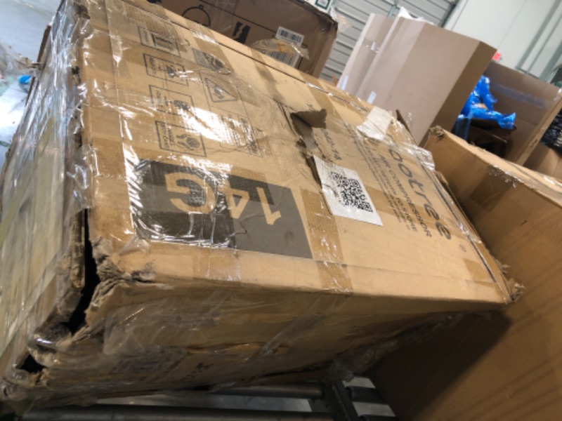 Photo 1 of 14 Gallon Ultra Quiet Air Compressor with Two Quick Couplers, 2HP 8.75 CFM, Max 115 PSI Pressure Oil-Free Air Compressor Tank, 70dB Quiet Compressor for Auto Repair, Tire Inflation