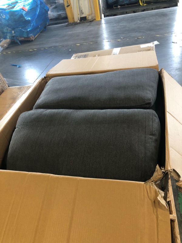 Photo 1 of ***04 BOXES***MeMoreCool Grey Sectional Couches for Living Room, Comfy Boneless Couch, Cloud Modular Sectional Sofa No Assembly, Modern L Shape Sofa with Chaise, Soft Corduroy 107 in