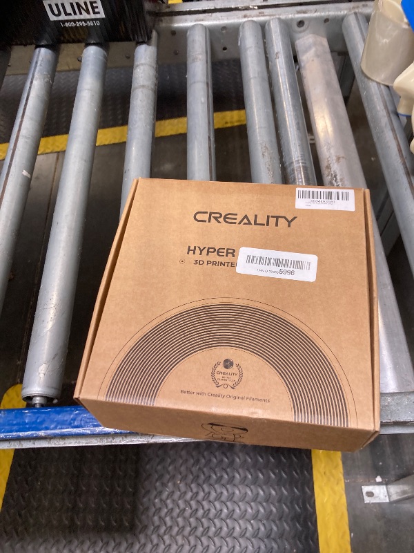 Photo 1 of ?Creality PLA Filament 1.75mm for K2 Plus Combo, RFID 3D Printer Filament PLA for High Speed 30-600mm/s, 1kg(2.2lbs)/Spool Hyper PLA Filament Support CFS, Fits for Most 3D Printers (Grey)