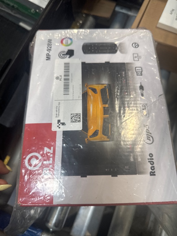 Photo 1 of ***MISSING HARDWARE***
PLZ 7" Wireless Double Din Car Stereo Apple Carplay Radio QLED Screen for Car, Android Auto, Bluetooth 5.3, Fast Charger, 1080P Backup Camera, 4.2 Channel Outputs 240W, 2 Subwoofer,