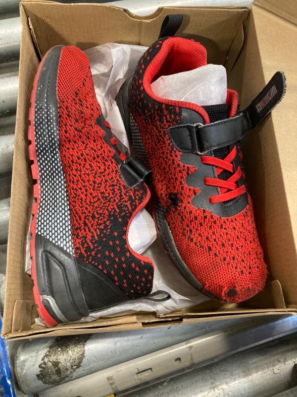 Photo 1 of **BROKEN**KUBUA Kids Sneakers for Boys Girls Running Tennis Shoes Lightweight Breathable Sport Athletic