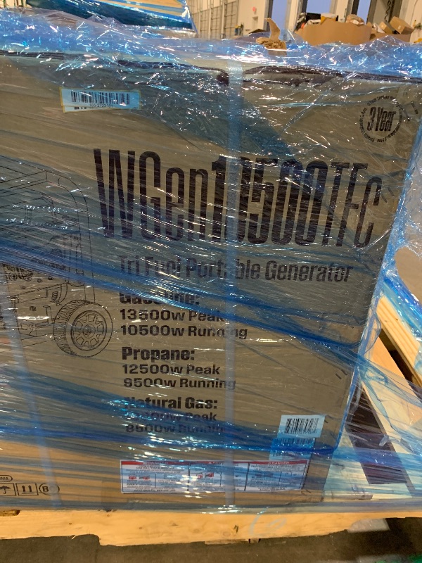 Photo 1 of **FACTORY SEALED**Westinghouse 13500 Peak Watt Tri-Fuel Home Backup Portable Generator, Remote Electric Start, Transfer Switch Ready, Gas, Propane, and Natural Gas Powered