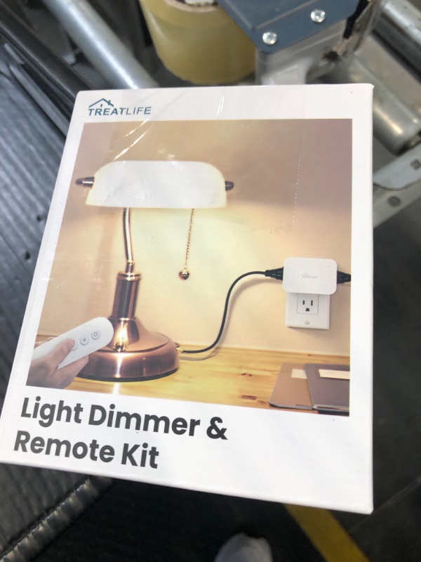 Photo 1 of **MISSING CONTROL**TREATLIFE 2 in 1 Dimmer Plug with Remote, No Smart Features, Wireless Remote Control Outlet, Up to 100FT Range, Plug-in Dimmer Switch for Dimmable Bulbs, String Lights, Max Power 300W
