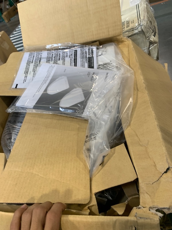 Photo 1 of [ONLY THE AUTOMATIC LID AND BIDET] TOTO Drake WASHLET+ Two-Piece Elongated 1.28 GPF TORNADO FLUSH Toilet with C5 Bidet Seat, Cotton White - MW7763084CEG#01