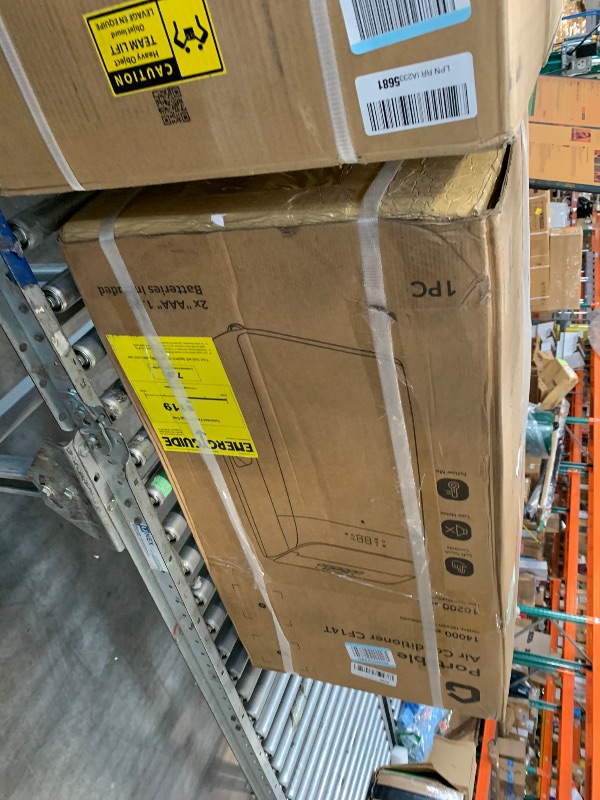 Photo 1 of 14000 BTU Portable Air Conditioner Cools up to 750 Sq.Ft, 3-in-1 Quiet Portable AC Unit with Remote Control & Installation Kits for Large Room, 3 Speed, Auto Swing, 24H Timer