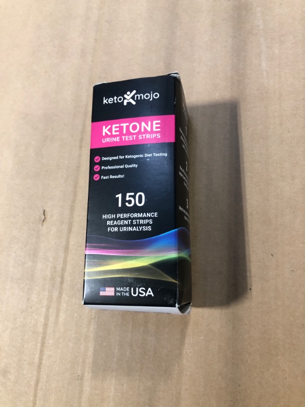 Photo 1 of 150 Ketone Test Strips with Free Keto Guide eBook & Free APP. Urine Test for Ketosis on Ketogenic & Low-Carb Diets. Extra-Long Strips.