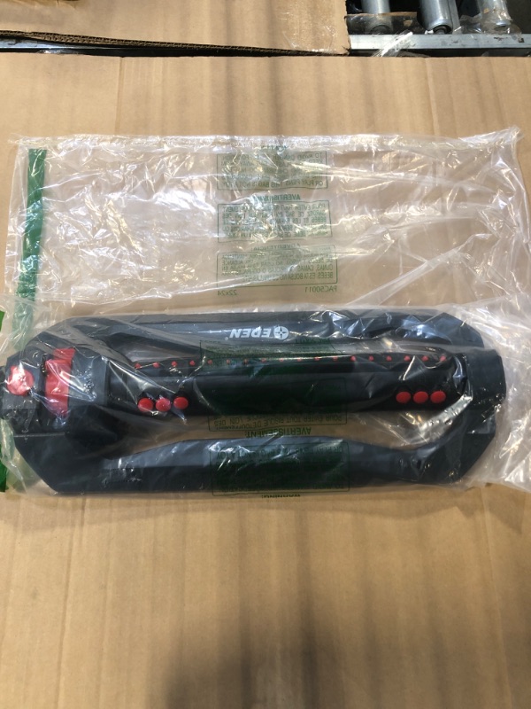 Photo 1 of *** MISSING HOSE CONNECTOR *** Eden 96212 Turbo Oscillating Sprinkler, Covers Up to 4,499 sq. ft., 18 Precision Nozzles, Weighted Base, Flow and Width Controls, Adjustable Range, Triple Nozzle Switches, Quick Connects, Filters