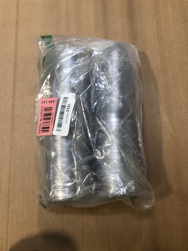 Photo 1 of Zezzxu 100 Pack Mini Cake Containers, Clear Plastic Small Cupcake Boxes with Dome Lids for Individual Chocolate Covered Cookies, Strawberry, Mooncake (Clear Base)