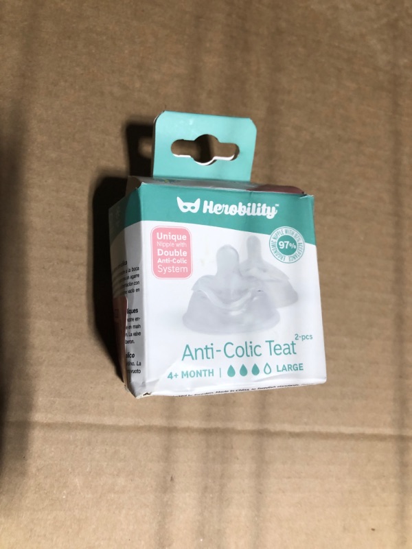 Photo 1 of 2 pack Anti Colic Teat large
