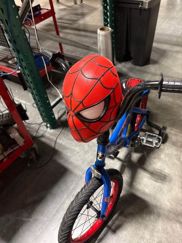 Photo 1 of **FINAL SALE**Huffy 16" Marvel Spider-Man Kids' Bike, Fits Riders 3'5" - 4'0", Red, Child, Boy's
