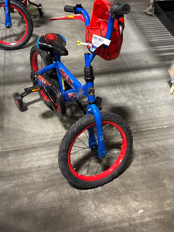 Photo 1 of **FINAL SALE**Huffy 16" Marvel Spider-Man Kids' Bike, Fits Riders 3'5" - 4'0", Red, Child, Boy's
