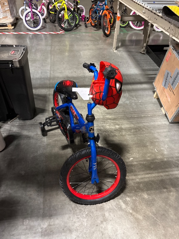 Photo 1 of **FINAL SALE**Huffy 16" Marvel Spider-Man Kids' Bike, Fits Riders 3'5" - 4'0", Red, Child, Boy's
