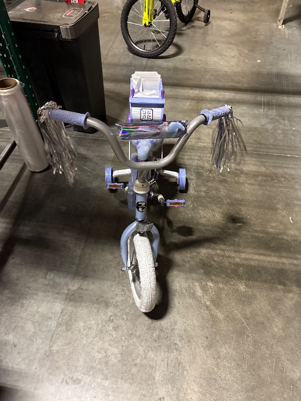 Photo 1 of **FINAL SALE**Huffy 12" Disney Frozen Kids' Bike, Fits Riders 3'1" - 3'5", Purple, Child, Girl's
