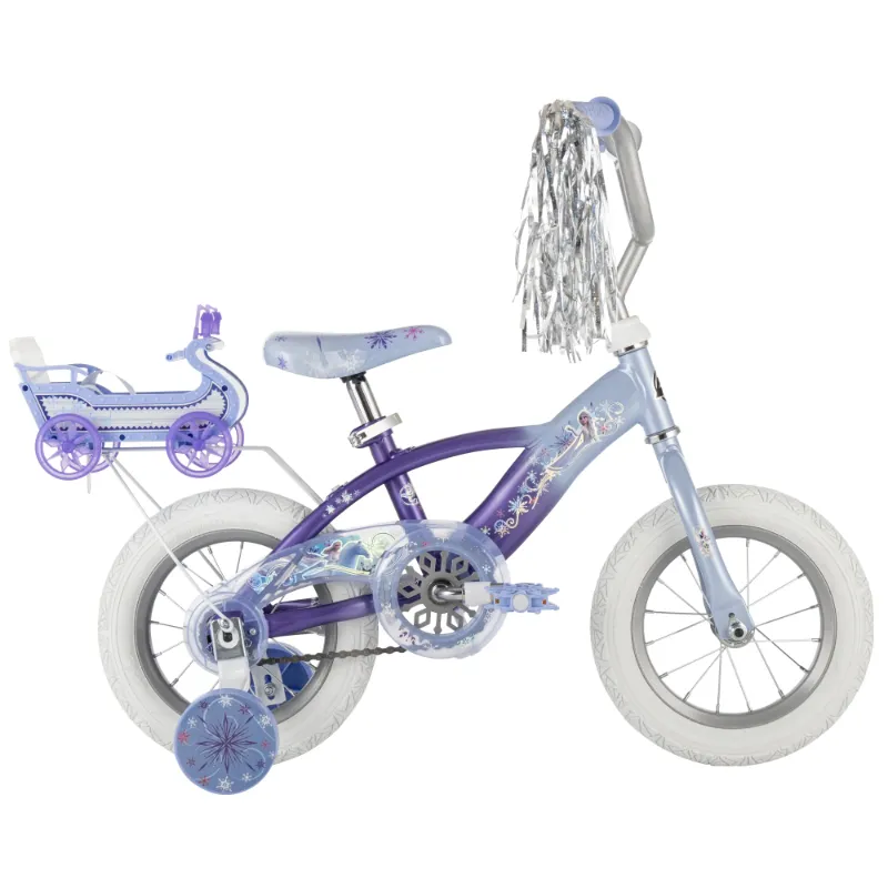 Photo 1 of **FINAL SALE**Huffy 12" Disney Frozen Kids' Bike, Fits Riders 3'1" - 3'5", Purple, Child, Girl's
