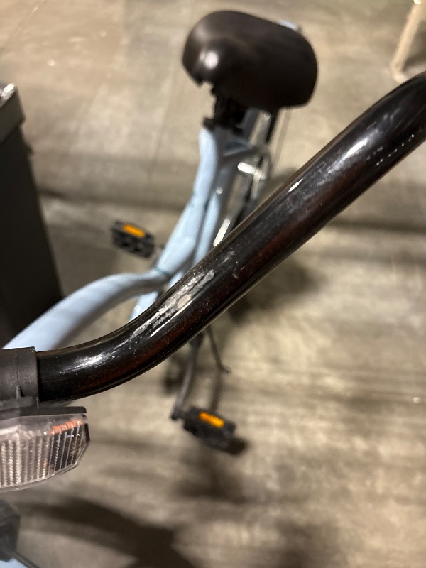 Photo 1 of **FINAL SALE/MINOR SCRATCHES/DENT TO BACK FENDER**26" Concord Pacifica Cruiser Bicycle, Fits Riders 5'2" - 5'10"+, Adult, Unisex, Light Blue
