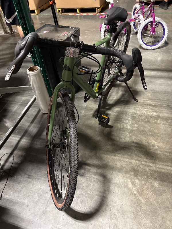 Photo 1 of **FINAL SALE**700c Ozark Trail G.1 Explorer Drop Bar Gravel Bike, Medium Frame, Fits Riders 5'5" - 5'10", Green, Adult

