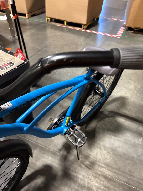 Photo 1 of **final sale/MINOR SCRATCHES**26" Huffy Cranbrook Adult Cruiser Bike, Comfort Saddle, Adult Ages 13+, Matte Blue
