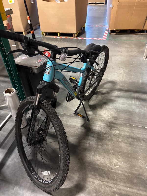 Photo 1 of **final sale**Schwinn AL Comp Mountain Bike, 27.5-in. Wheels, 21 Speeds Ages 14+ Years, Blue
