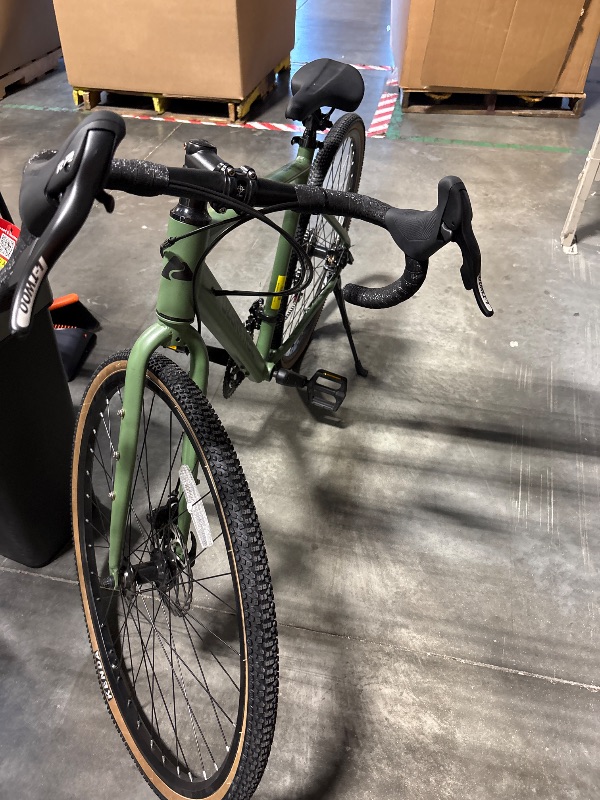 Photo 1 of **FINAL SALE**700c Ozark Trail G.1 Explorer Drop Bar Gravel Bike, Medium Frame, Fits Riders 5'5" - 5'10", Green, Adult
