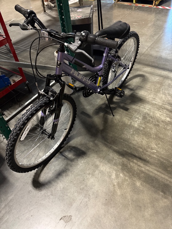 Photo 1 of **FINAL SALE**Huffy 24" Rock Creek Mountain Bike, Fits Riders 4'8" - 5'8", Purple, Adult, Women's
