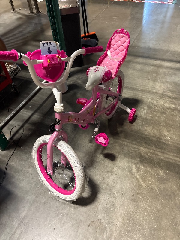Photo 1 of **FINAL SALE**Huffy 16" Disney Princess Kids' Bike, Fits Riders 3'5" - 4'0", Pink, Child, Girl's
