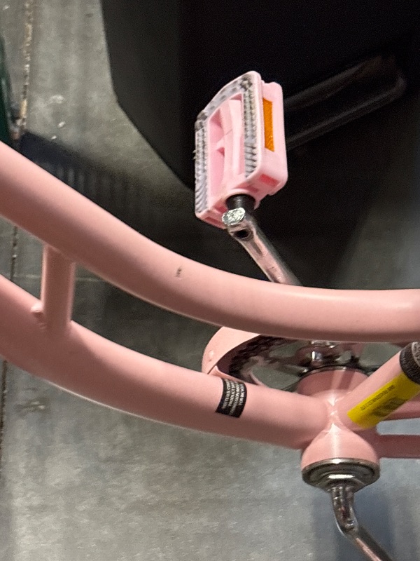 Photo 1 of **FINAL SALE/MINOR SCRATCHES ON FRAME**26" Kent Charleston Cruiser Bicycle, Fits Riders 5'2"-5'10", Pink, Adult, Unisex
